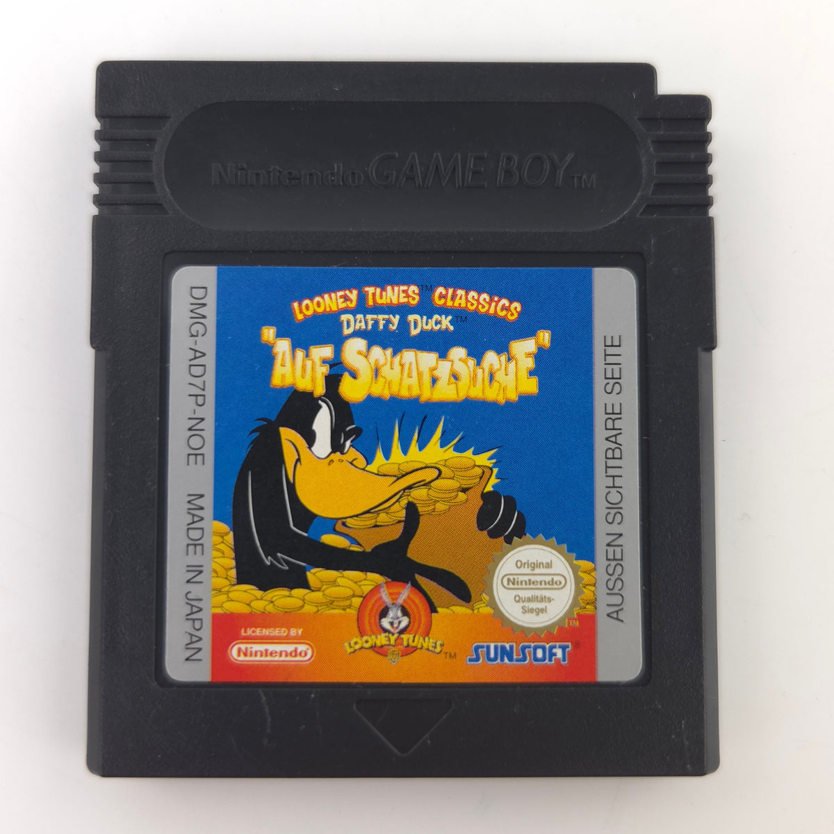 Nintendo Game Boy Spiel Daffy Duck Schatzsuche GBC PAL