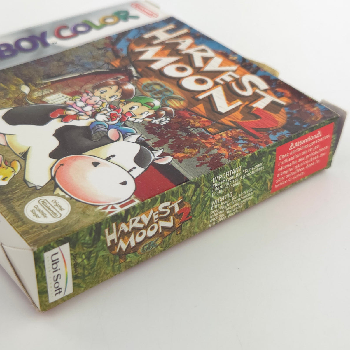 Nintendo Game Boy Color Spiel Harvest Moon 2 GBC OVP PAL
