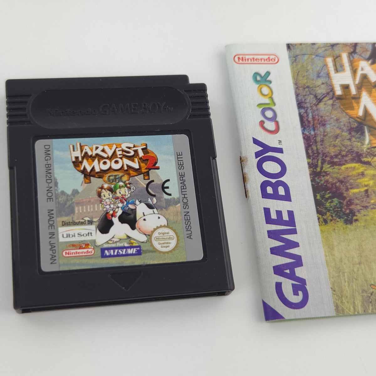 Nintendo Game Boy Color Spiel Harvest Moon 2 GBC OVP PAL