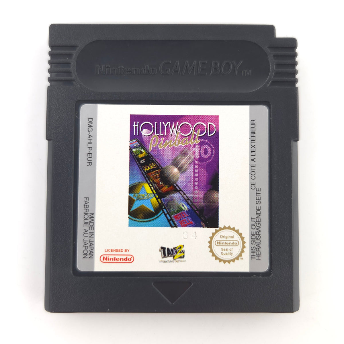 Nintendo Game Boy Spiel Hollywood Pinball GBC Modul PAL