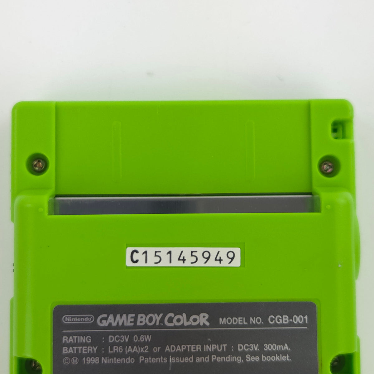 Nintendo Game Boy Color Konsole Neongrün OVP PAL
