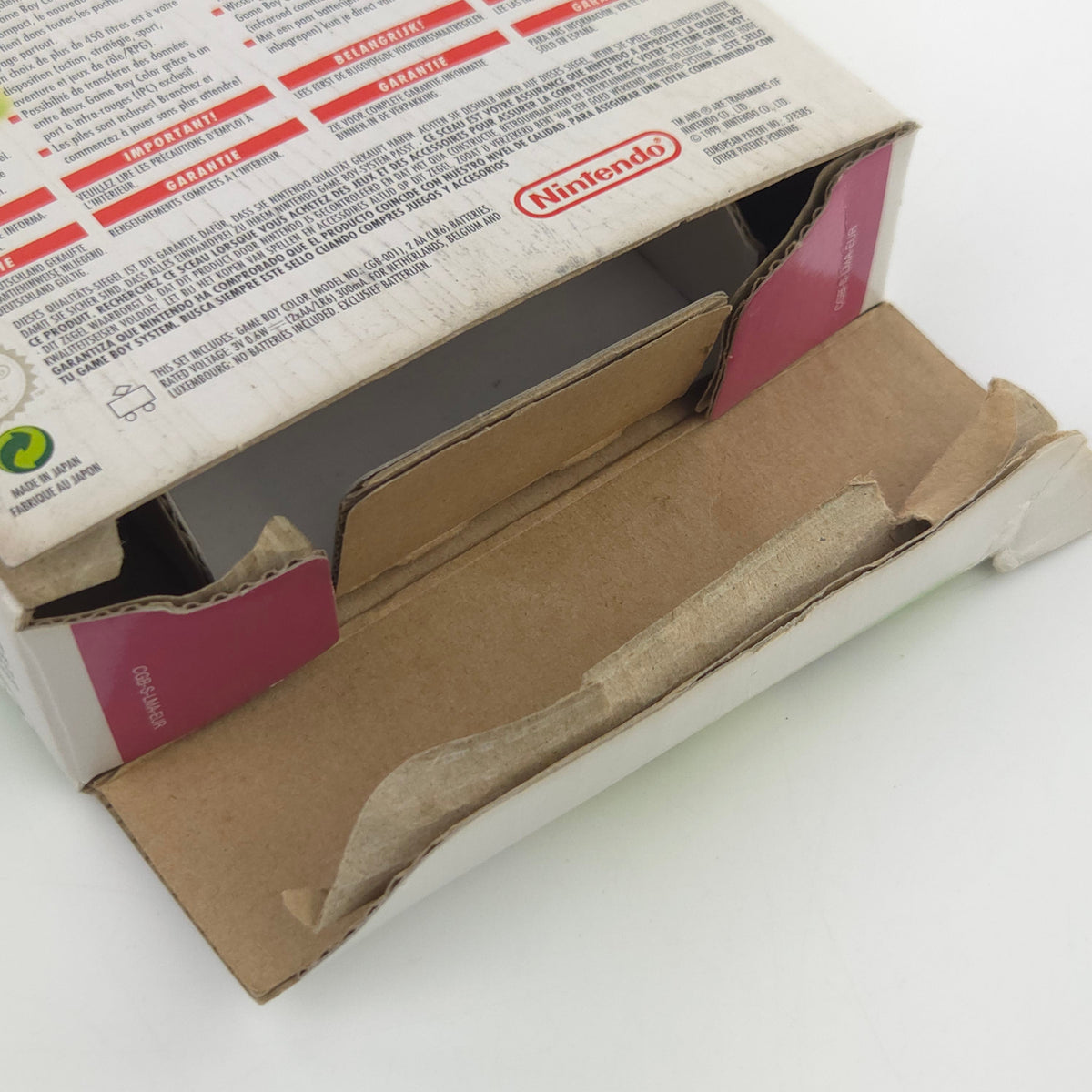 Nintendo Game Boy Color Konsole Neongrün OVP PAL