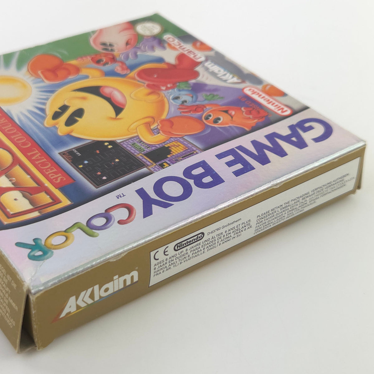 Game Boy Color Spiel Pac-Man Special Edition GBC OVP PAL