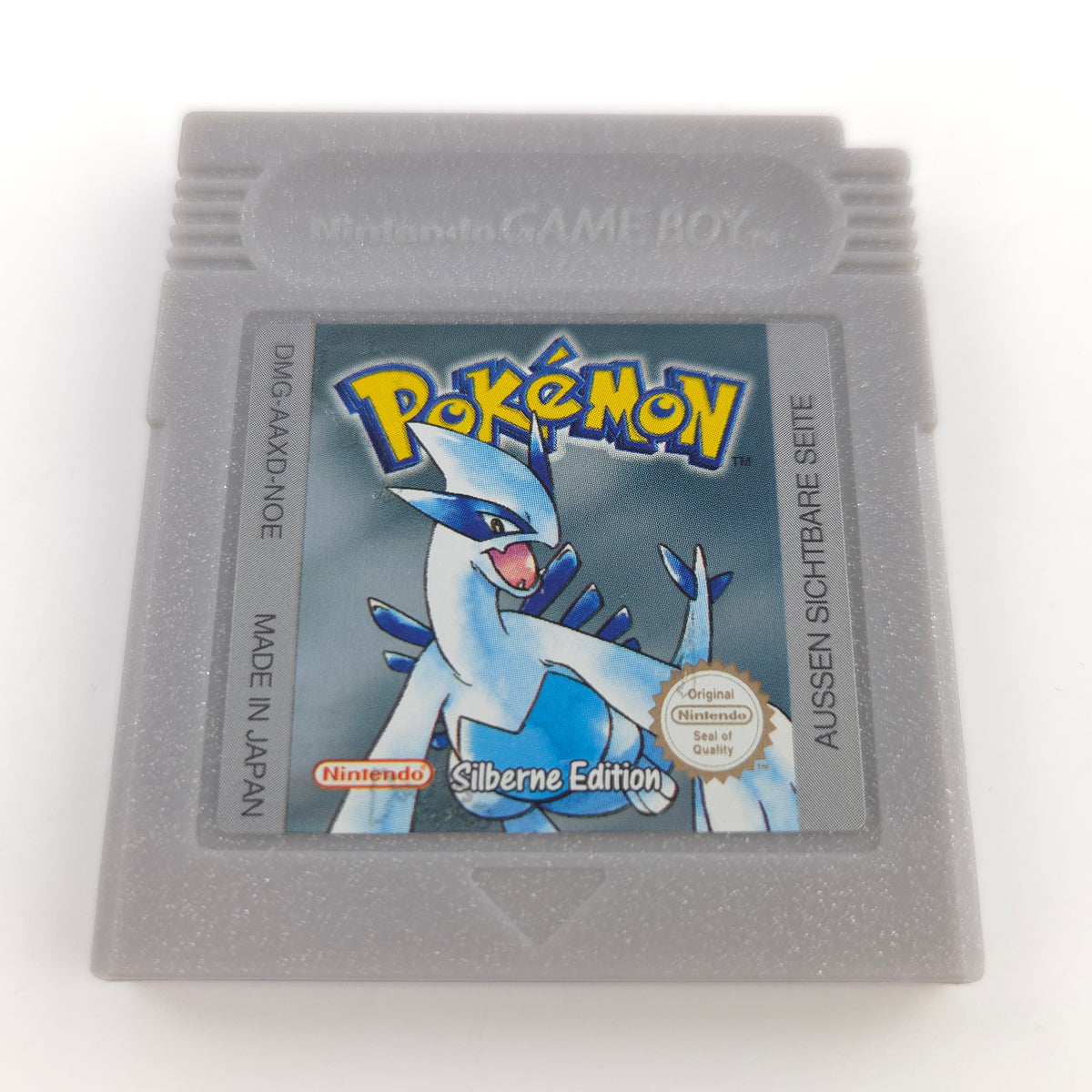 Nintendo Game Boy Spiel Pokemon Silberne Edition GBC PAL
