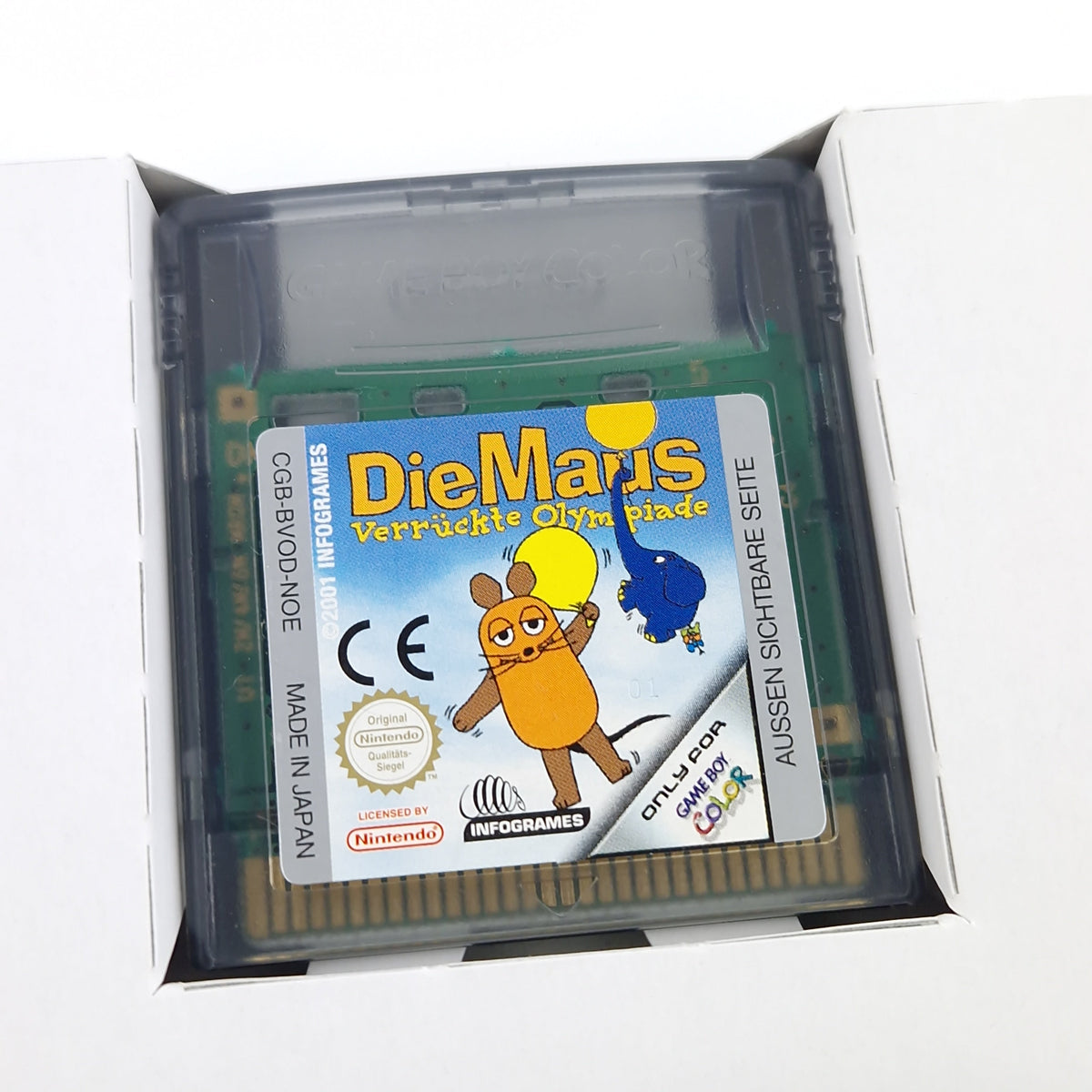 Nintendo Game Boy Color Spiel – Die Maus verrückte Olympiade OVP