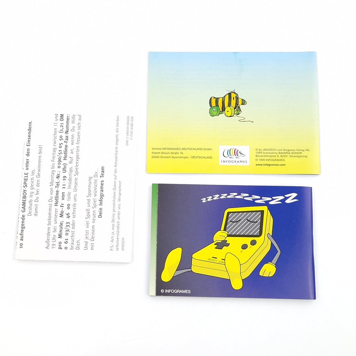 Game Boy Color Spiel – Janosch Panama Spiel (OVP PAL)