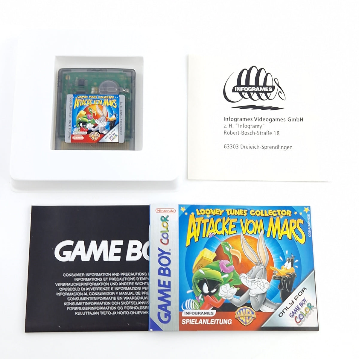 Game Boy Color Spiel – Looney Tunes Collector OVP