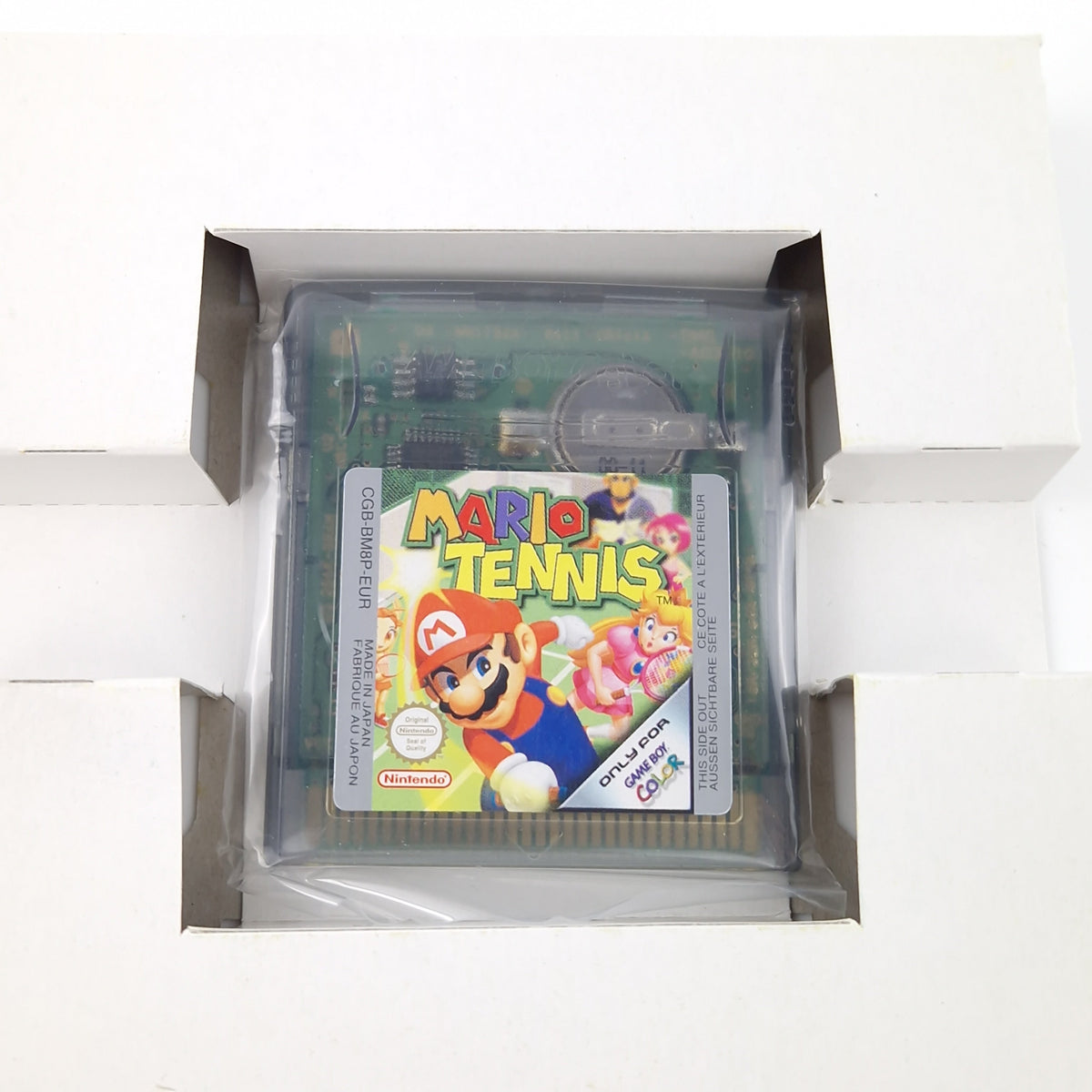 Game Boy Color Spiel – Mario Tennis (OVP PAL Anleitung)