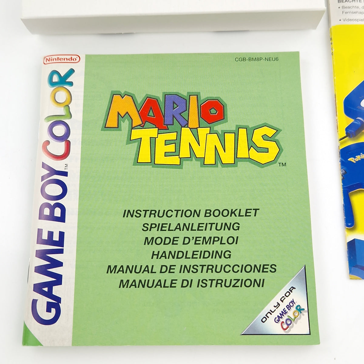 Game Boy Color Spiel – Mario Tennis Modul OVP PAL