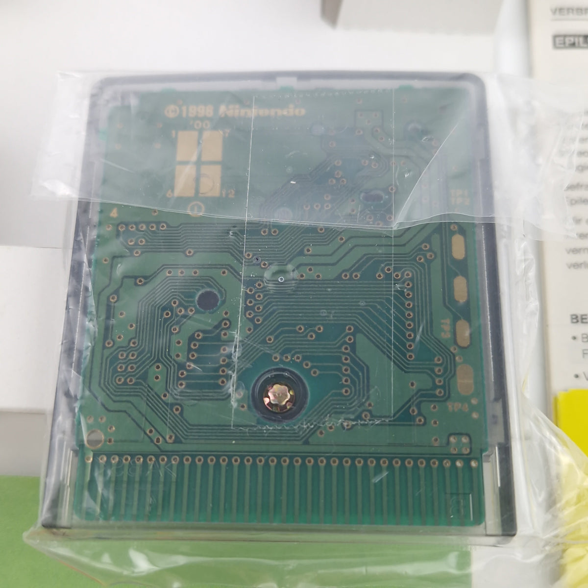 Game Boy Color Spiel – Mario Tennis Modul OVP PAL