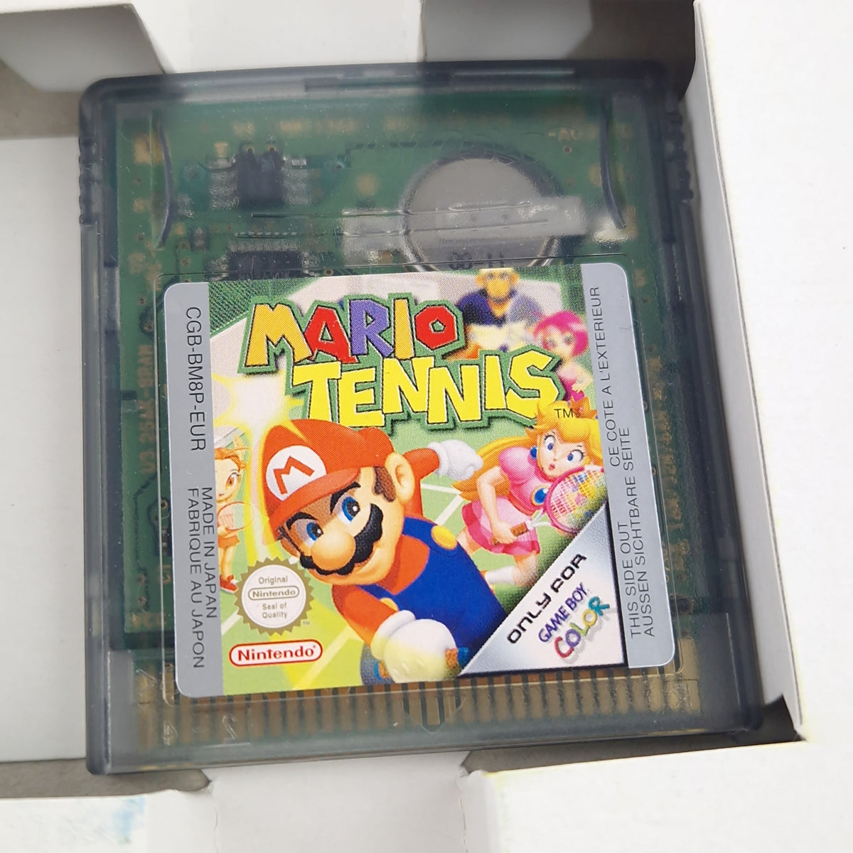Game Boy Color Spiel – Mario Tennis Modul OVP PAL