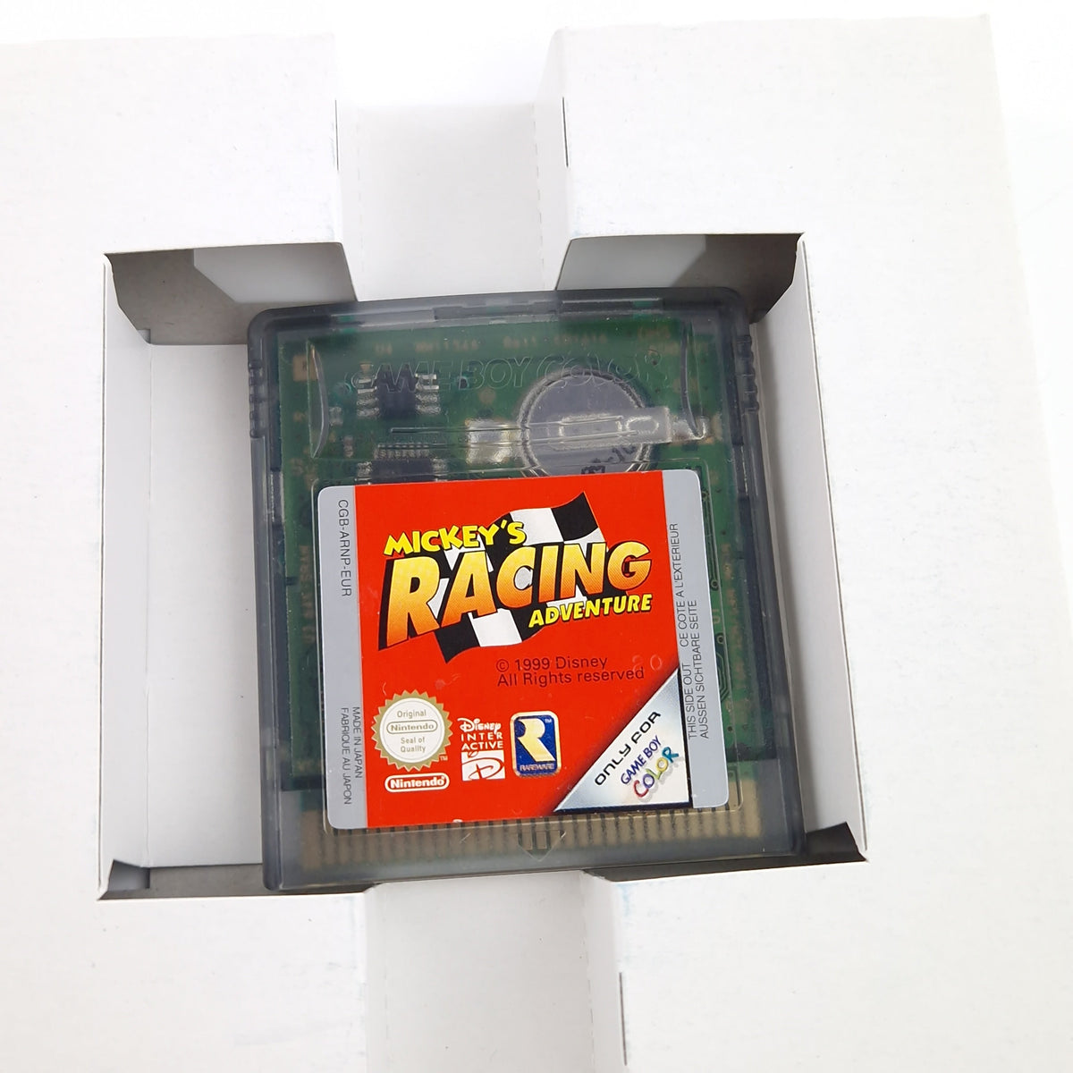 Game Boy Color Spiel – Mickeys Racing Adventure OVP