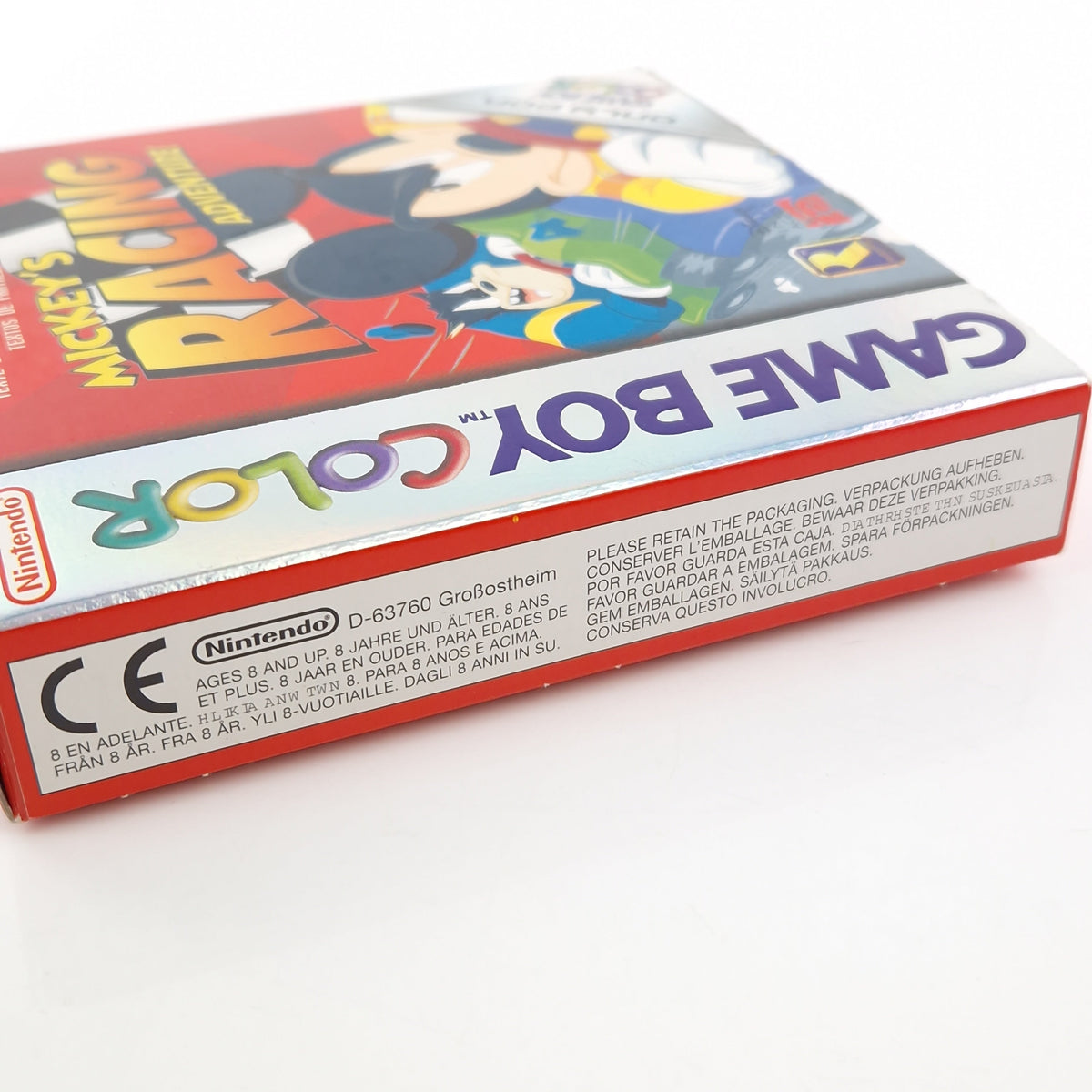 Game Boy Color Spiel – Mickeys Racing Adventure OVP