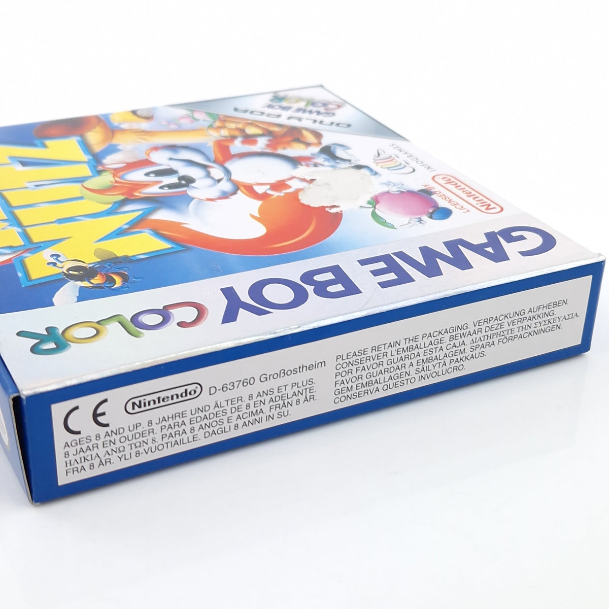 Nintendo Game Boy Color Spiel – Mr. Nutz Modul OVP PAL