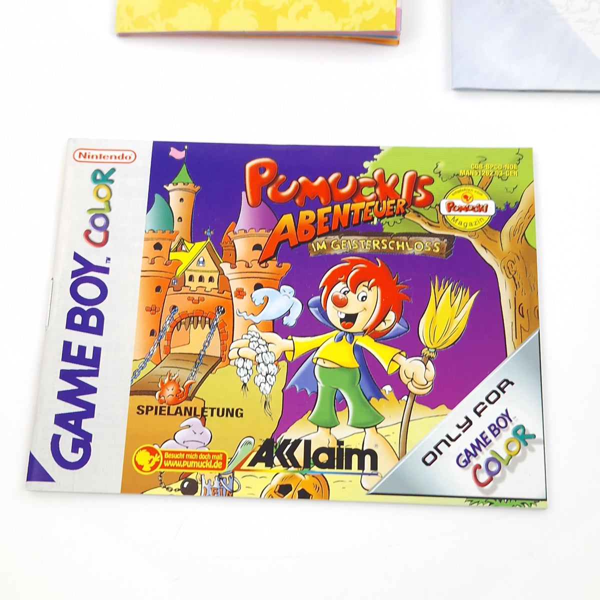 Game Boy Color Spiel – Pumuckls Abenteuer OVP