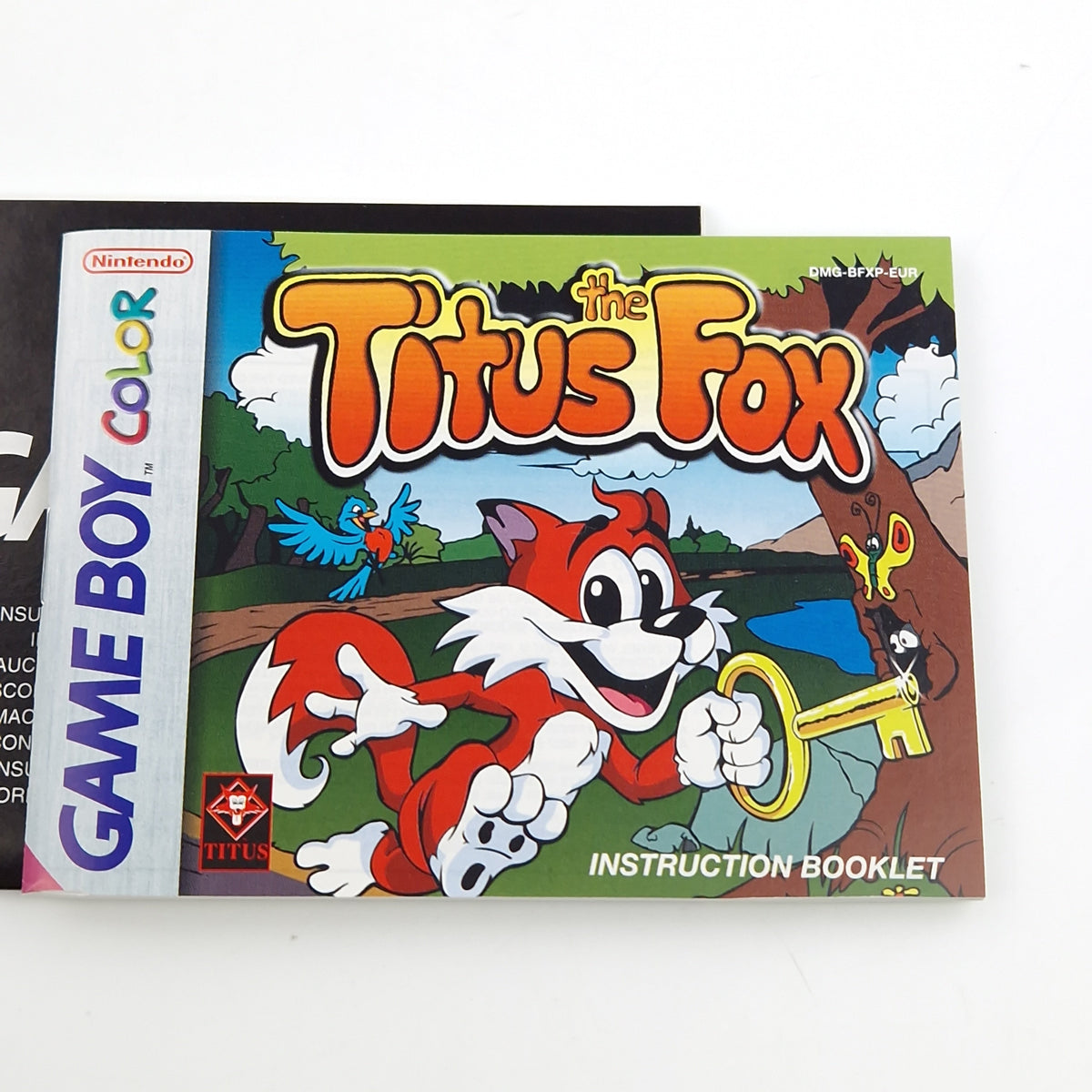 Game Boy Color Spiel – The Titus Fox Modul OVP PAL