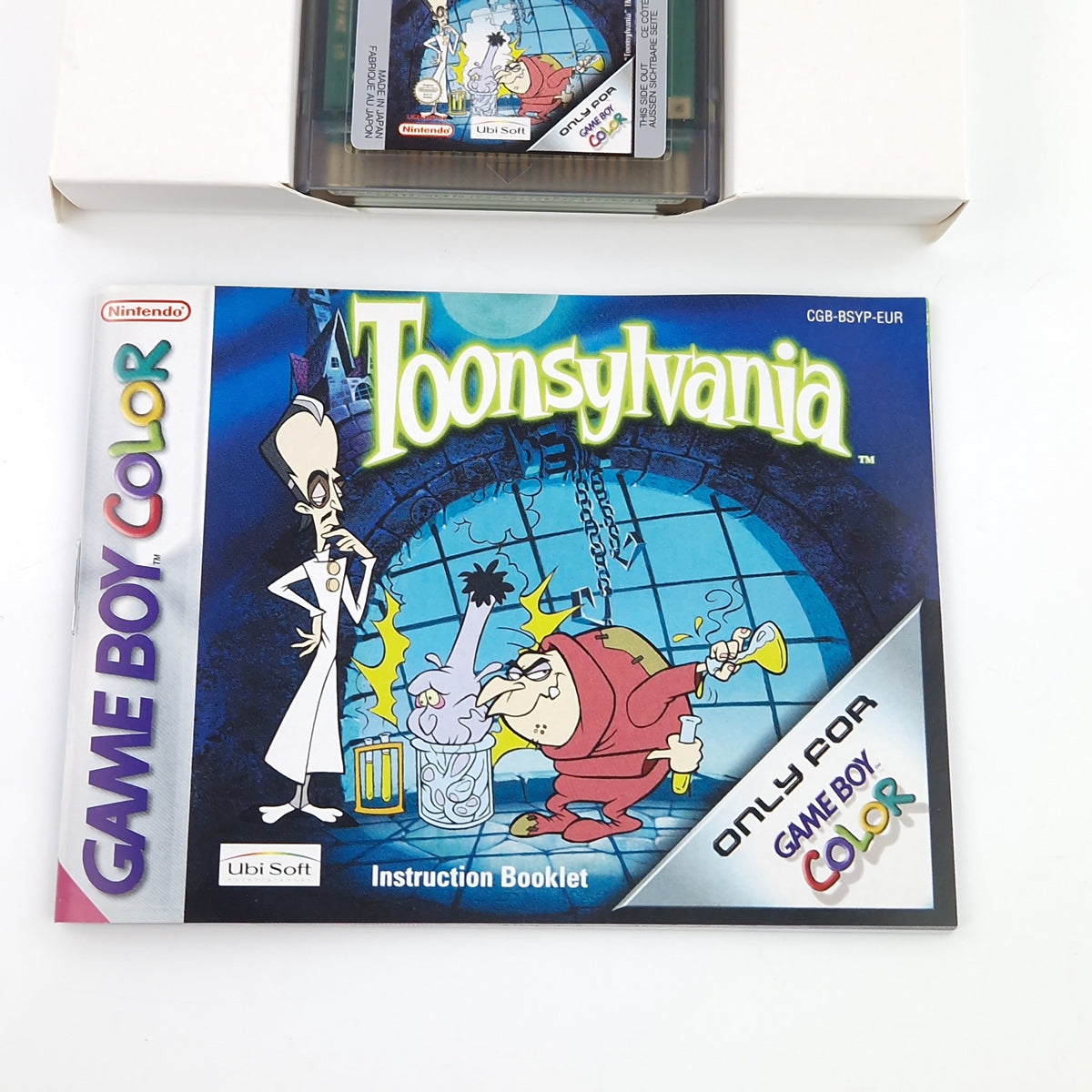 Nintendo Game Boy Color Spiel – Toonsylvania OVP PAL