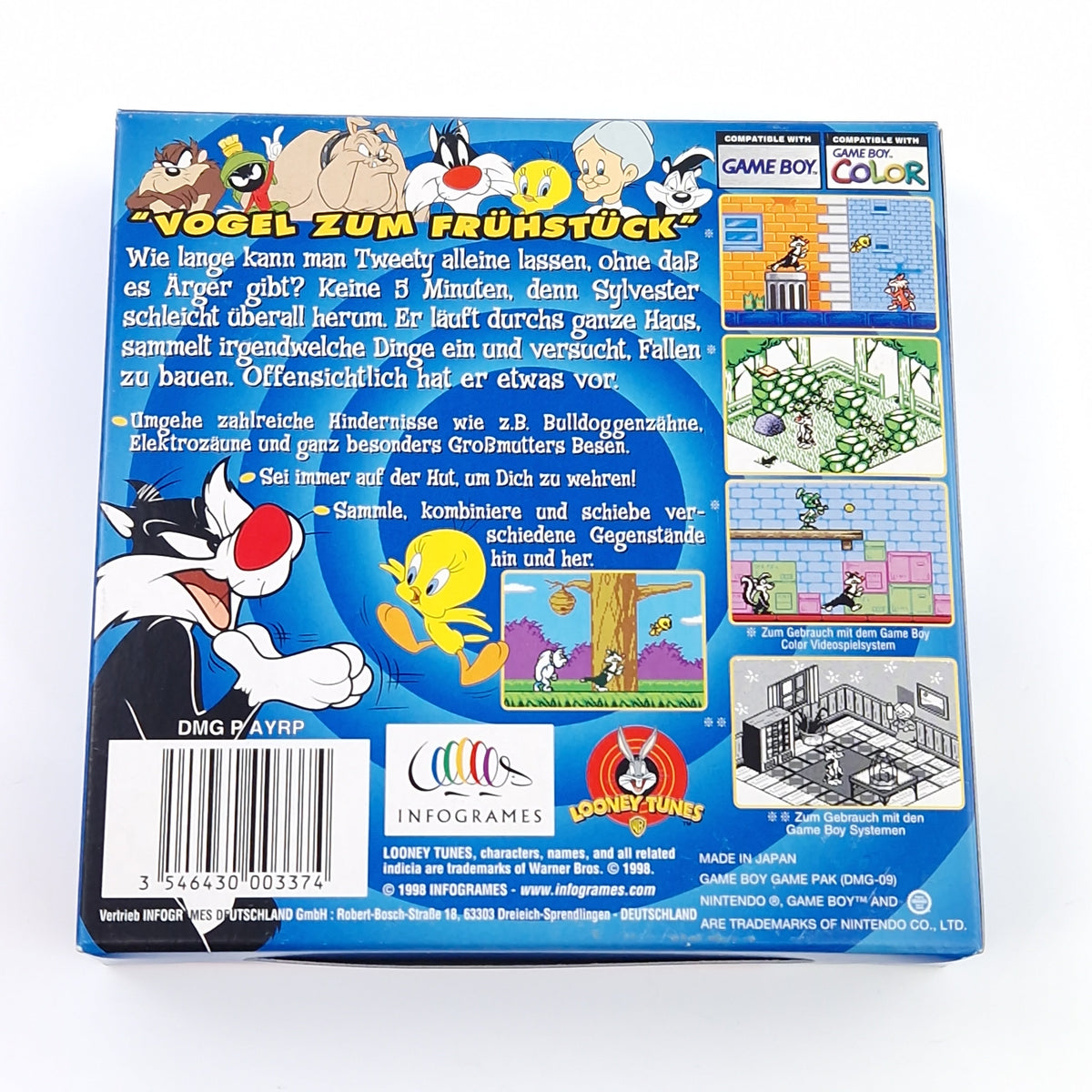 Nintendo Game Boy Color Spiel – Vogel zum Frühstück OVP