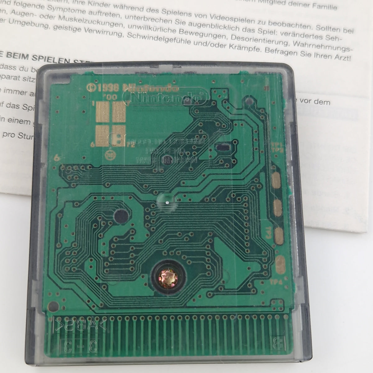Game Boy Color Spiel – Wario Land 3 Modul OVP PAL
