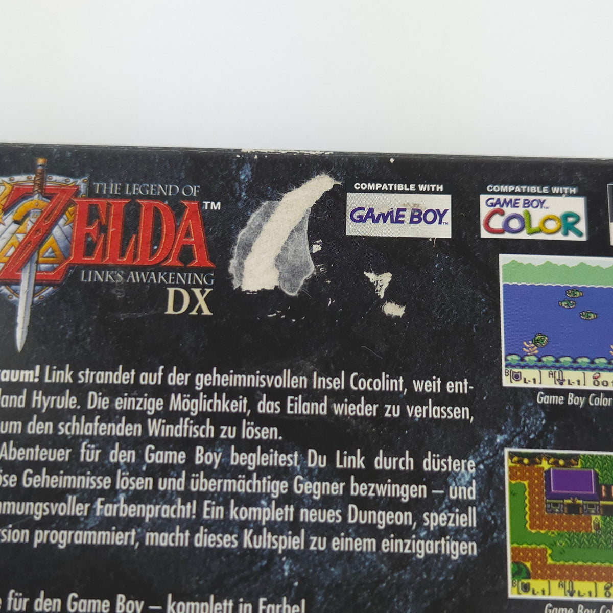 Game Boy Color Spiel – Zelda Links Awakening DX (OVP)