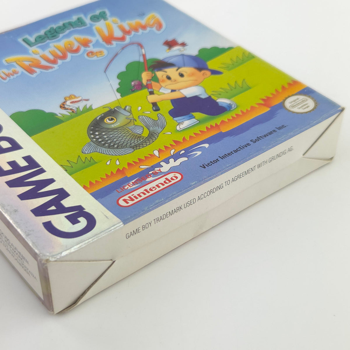 Game Boy Color Spiel Legend of River King GBC OVP PAL NOE