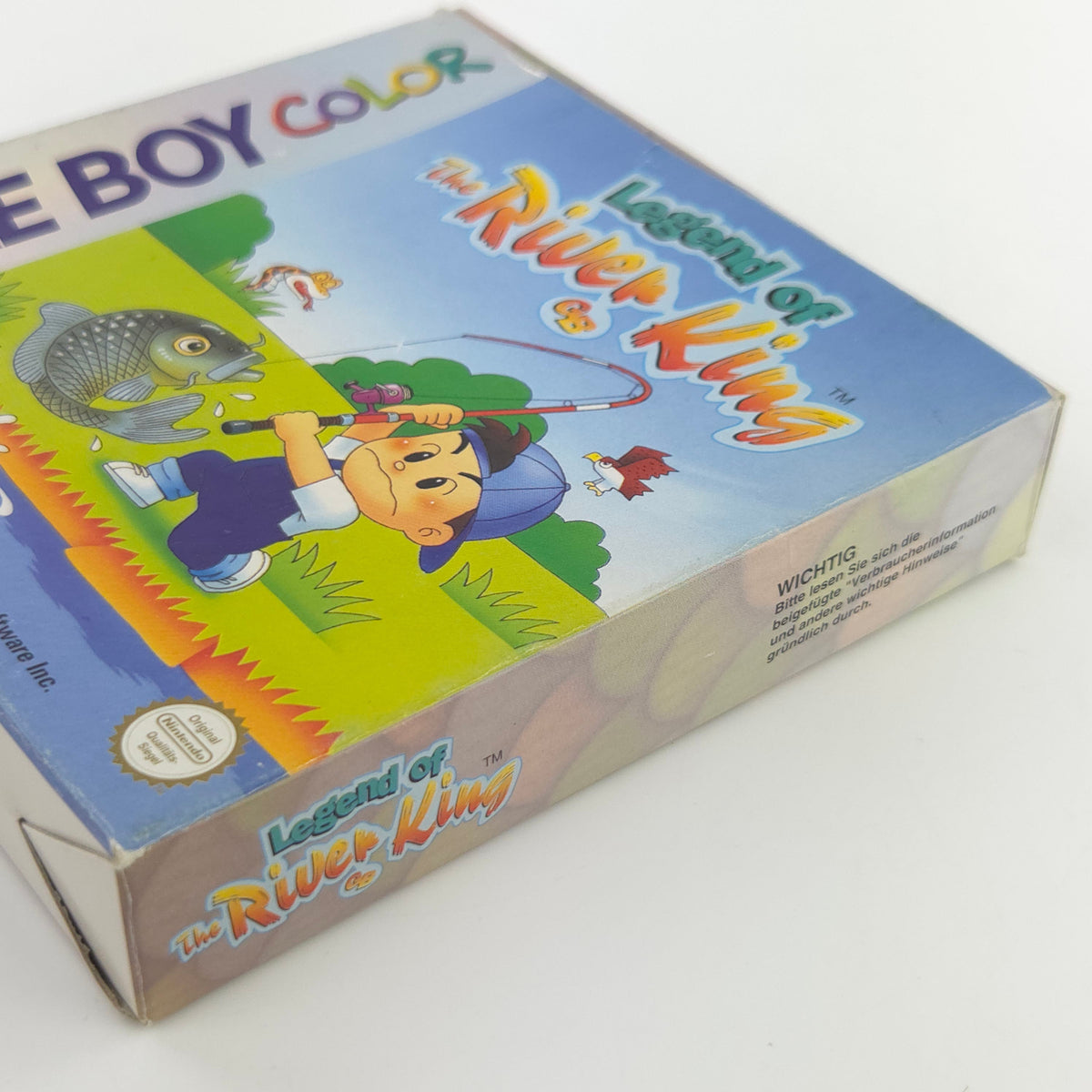 Game Boy Color Spiel Legend of River King GBC OVP PAL NOE