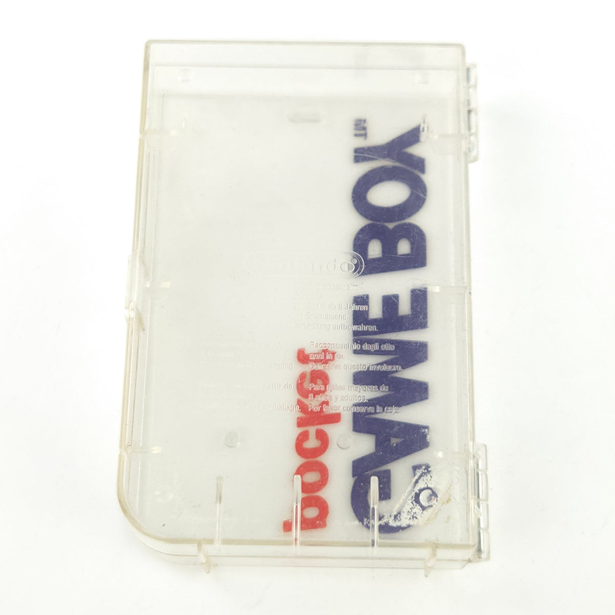 Nintendo Game Boy Pocket Konsole Rot MGB-001 Case Case
