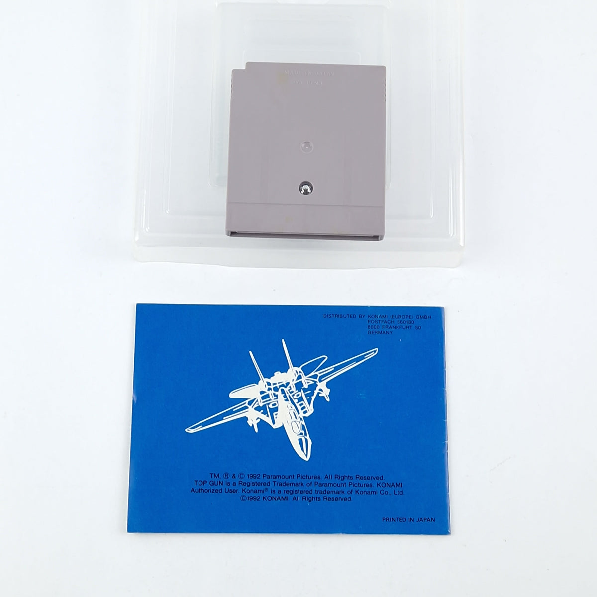 Game Boy Spiel – Top Gun Guts & Glory OVP CIB