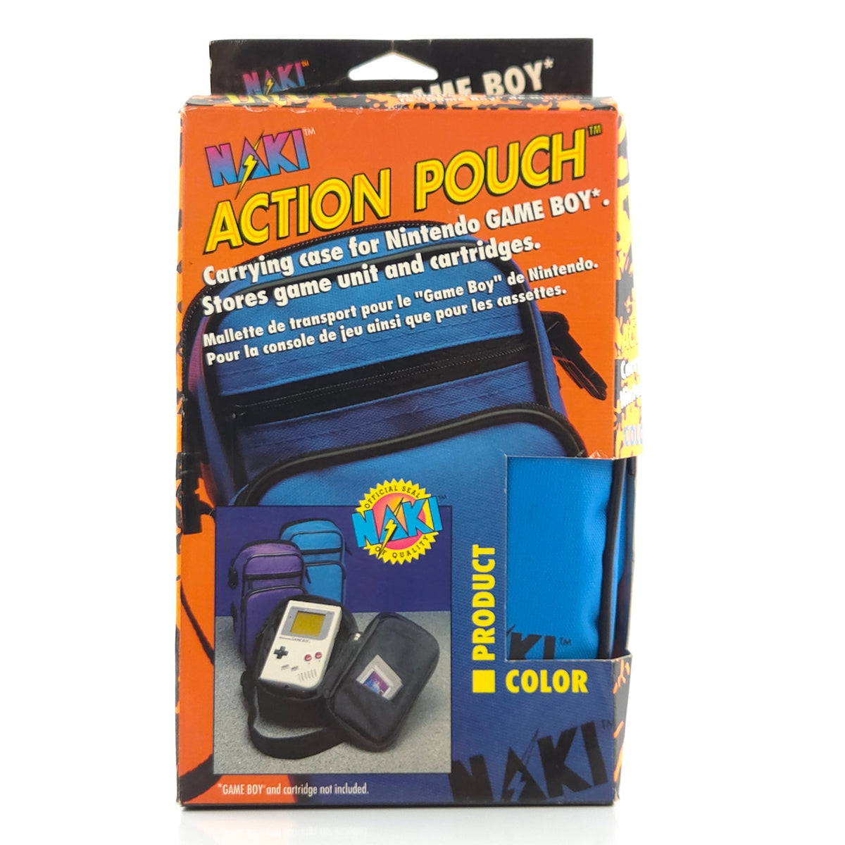Nintendo Game Boy Zubehör NAKI Action Pouch Tasche OVP