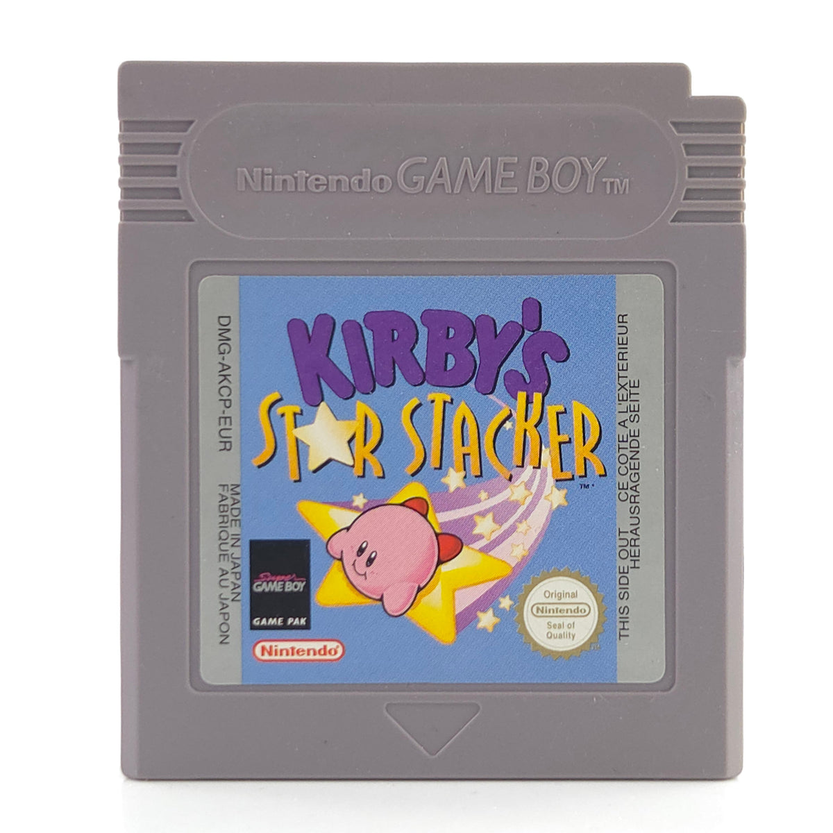 Nintendo Gameboy Spiel Kirby Star Stacker GB Modul PAL