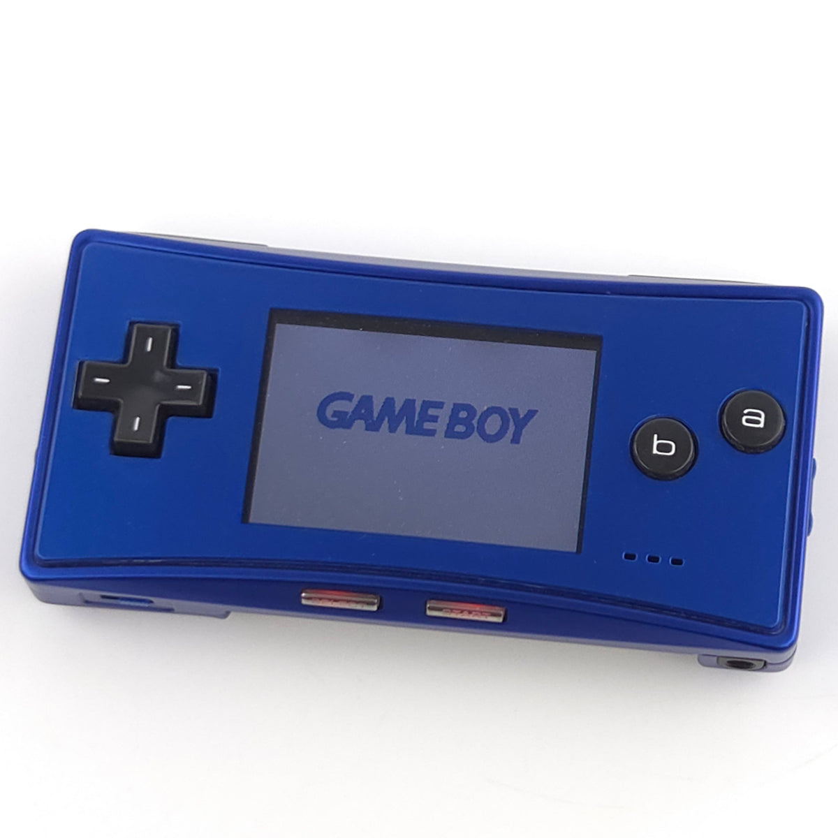 Nintendo Gameboy Micro Konsole Blau ohne Ladekabel PAL