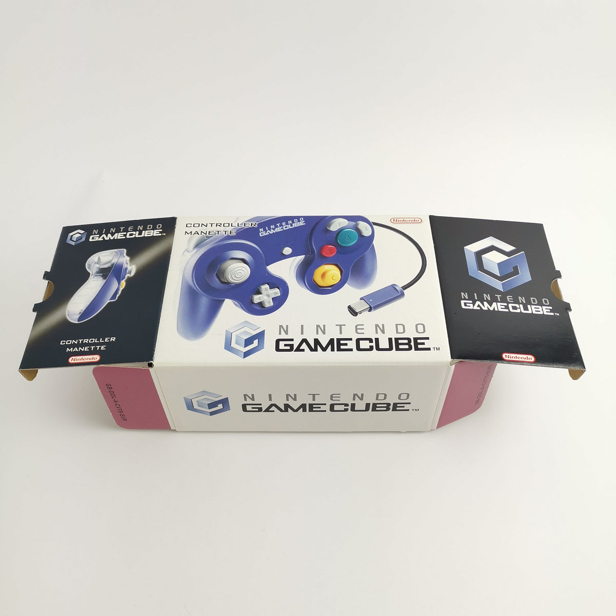 Nintendo Gamecube Controller Clear Purple OVP