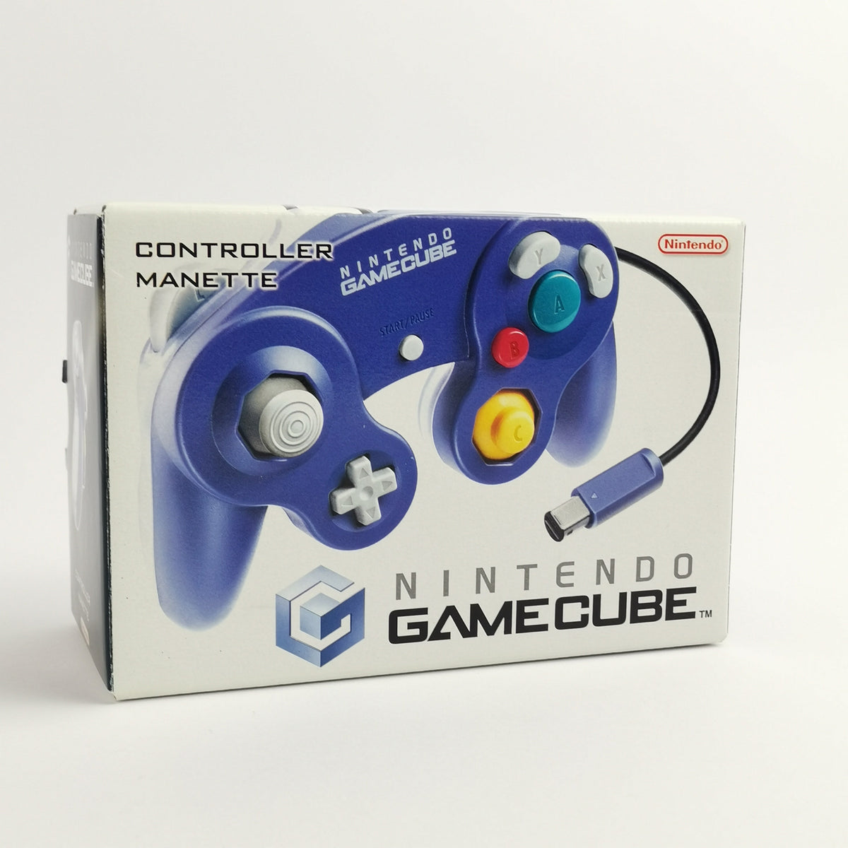 Nintendo Gamecube Controller Clear Purple OVP