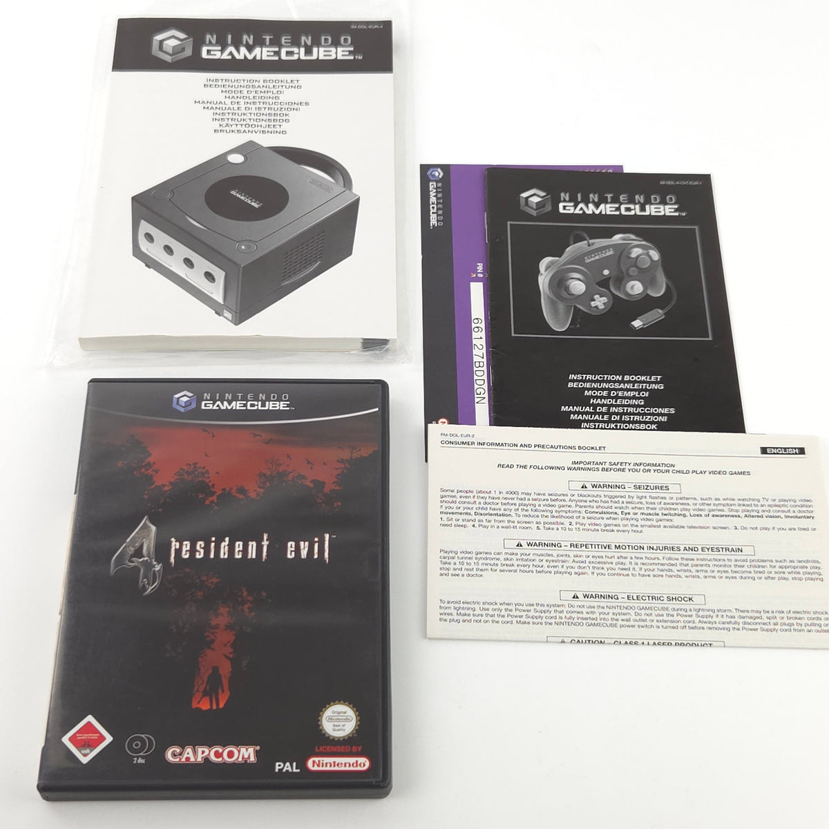 Gamecube Konsole Resident Evil 4 Limited Edition PAL