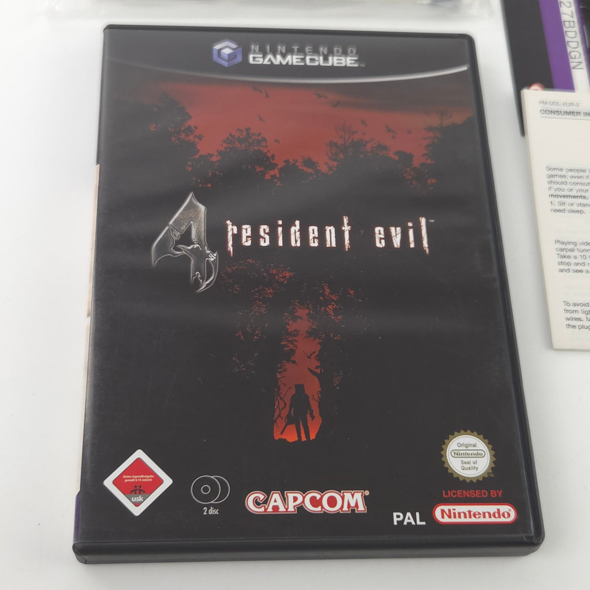 Gamecube Konsole Resident Evil 4 Limited Edition PAL