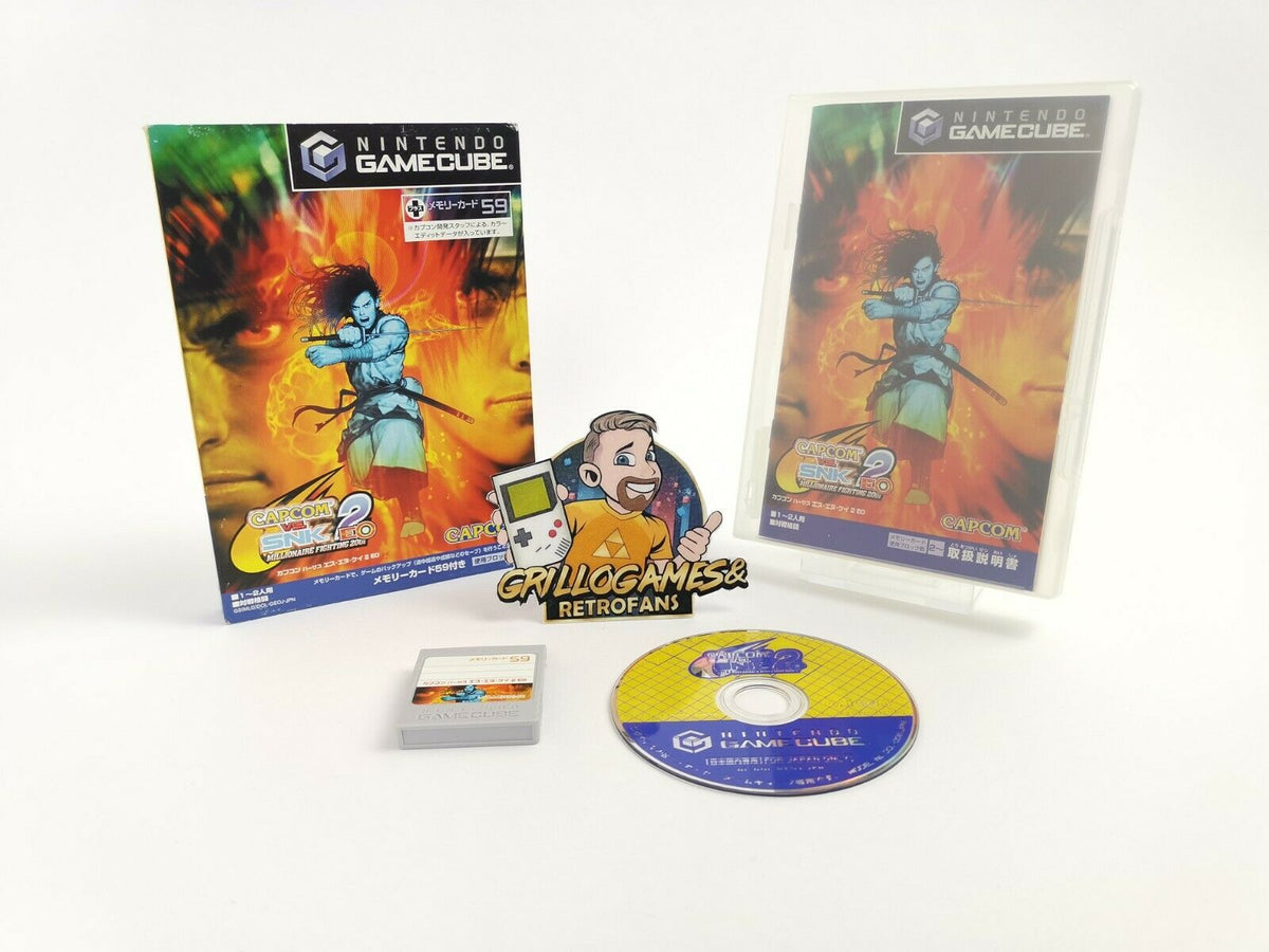 Nintendo Gamecube Spiel – Capcom vs. SNK 2 EO (NTSC-J OVP)