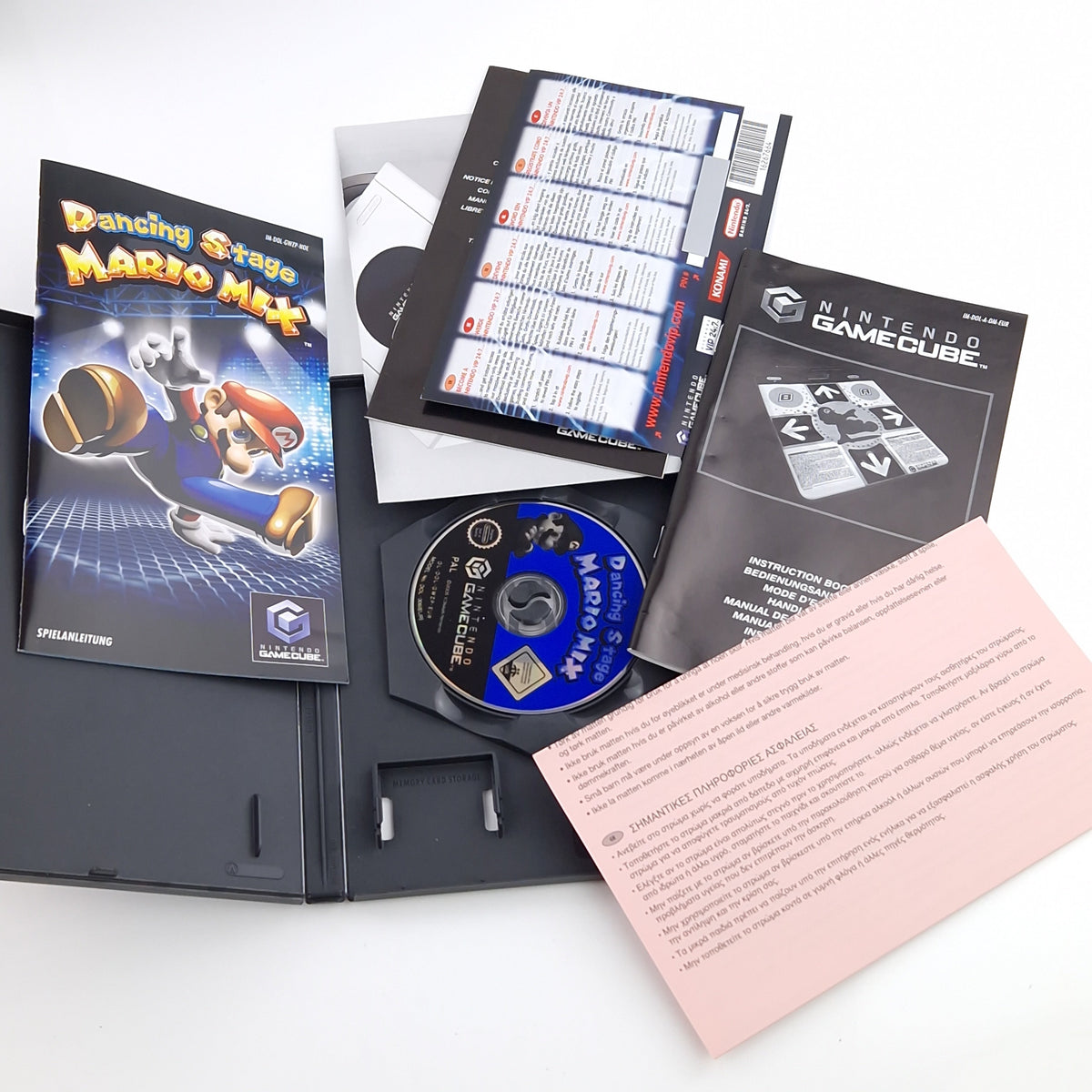 Nintendo Gamecube Spiel – Dancing Stage Mario Mix Pak PAL