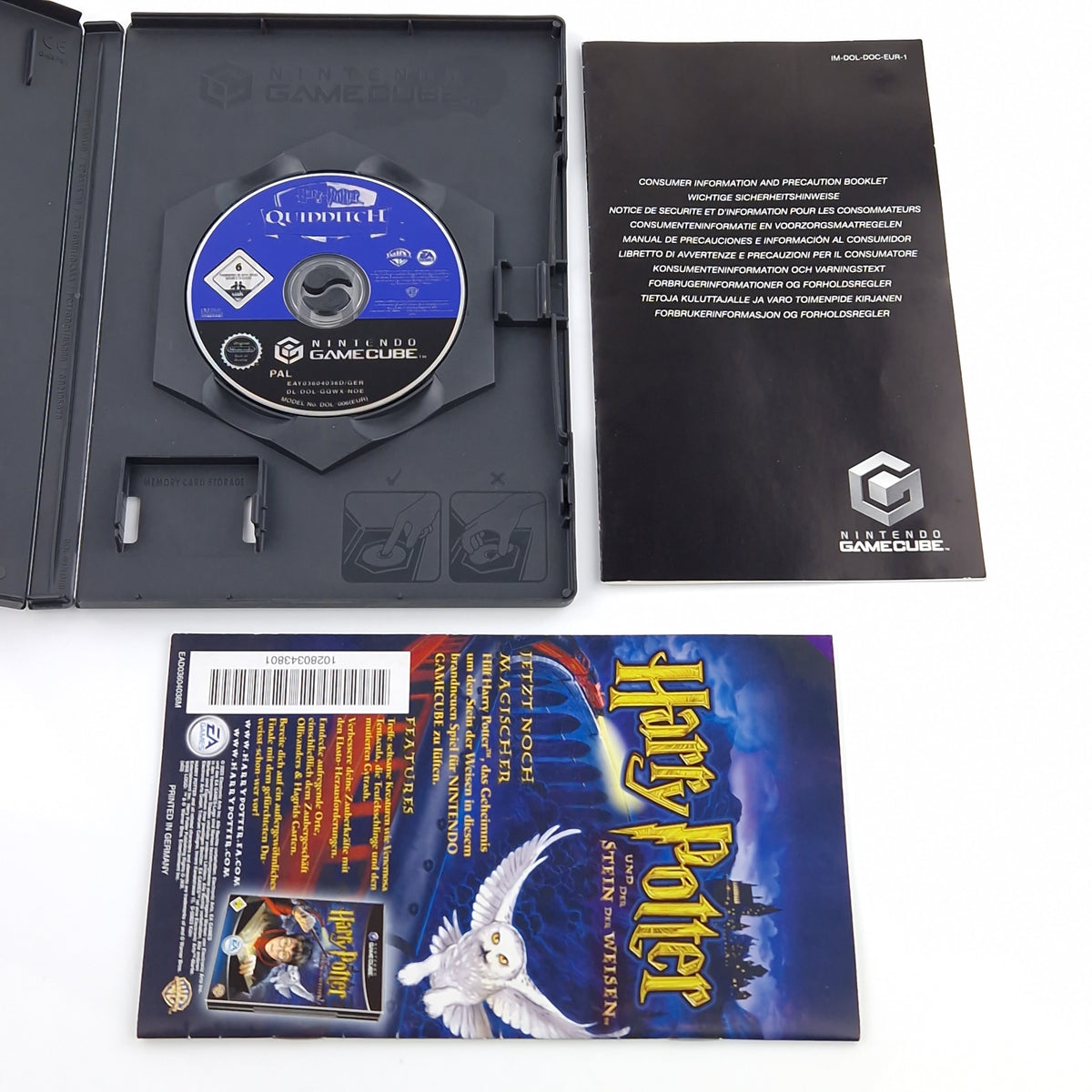 Nintendo Gamecube Spiel – Harry Potter Quidditch (PAL OVP)