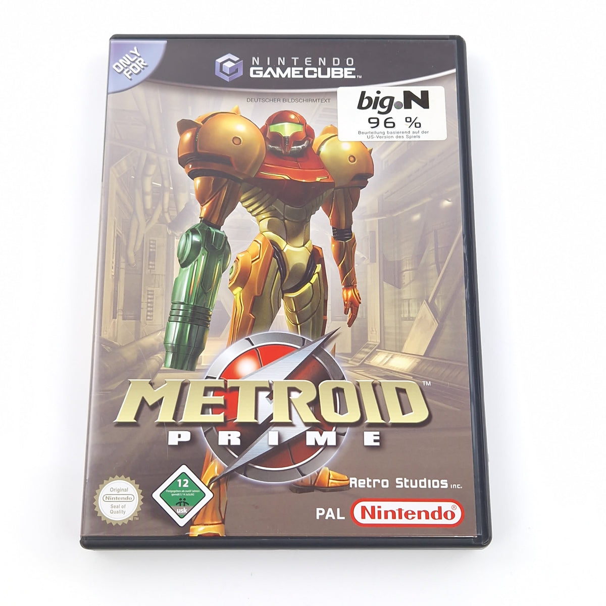 Nintendo Gamecube Spiel – Metroid Prime (PAL OVP dt.)