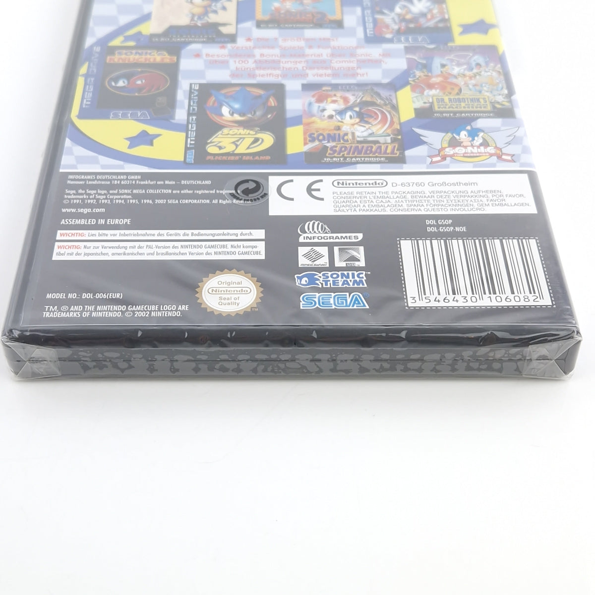 Nintendo Gamecube Spiel – Sonic Mega Collection Neu PAL