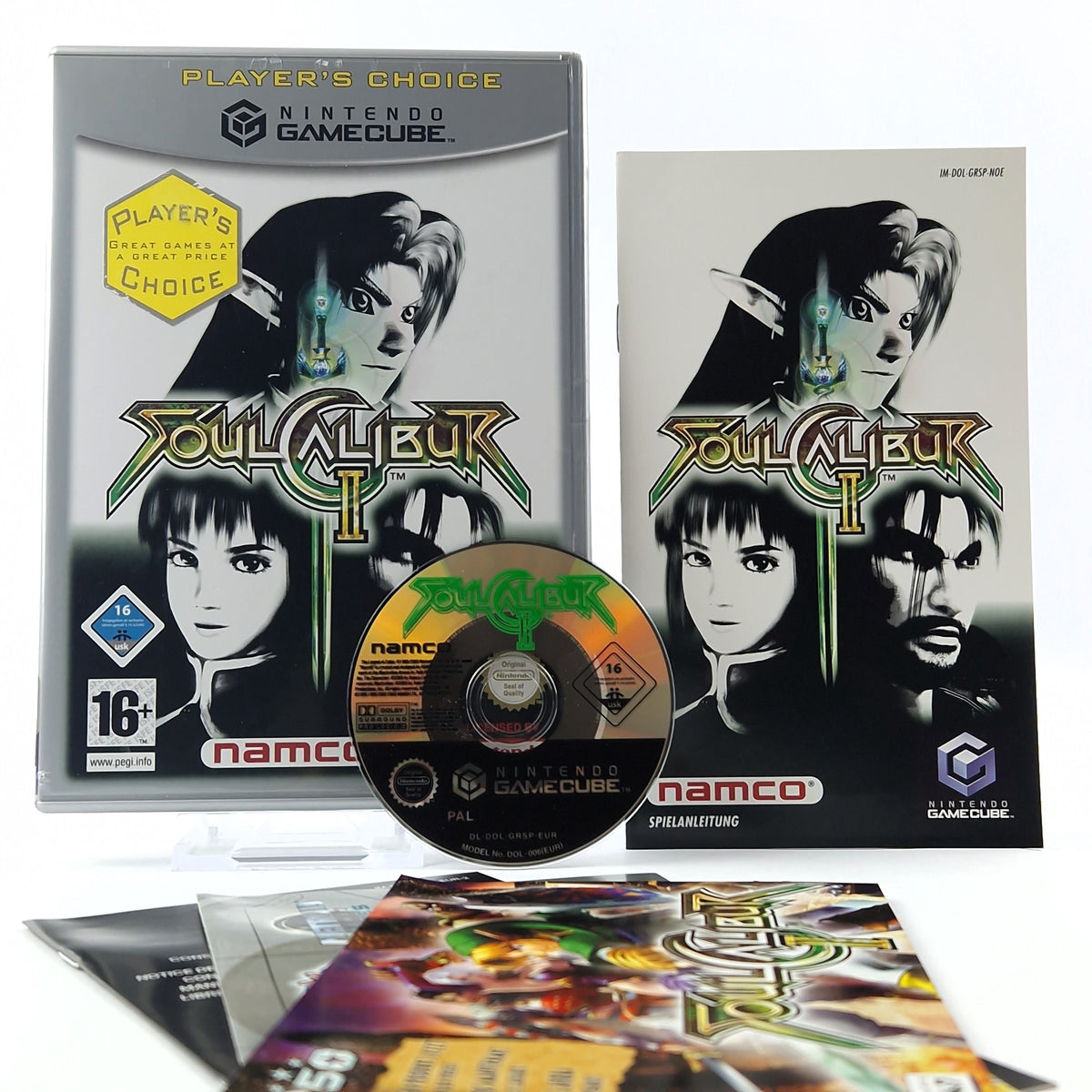 Nintendo Gamecube Spiel – Soul Calibur II OVP PAL GC