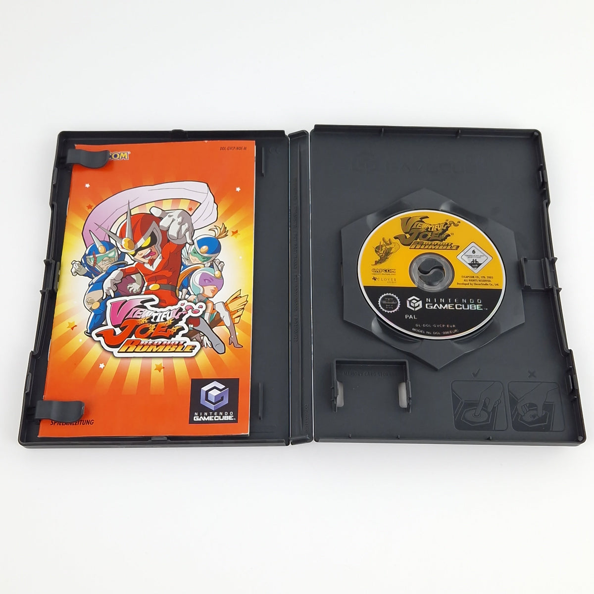 Nintendo Gamecube Spiel – Viewtiful Joe Red Hot Rumble PAL OVP