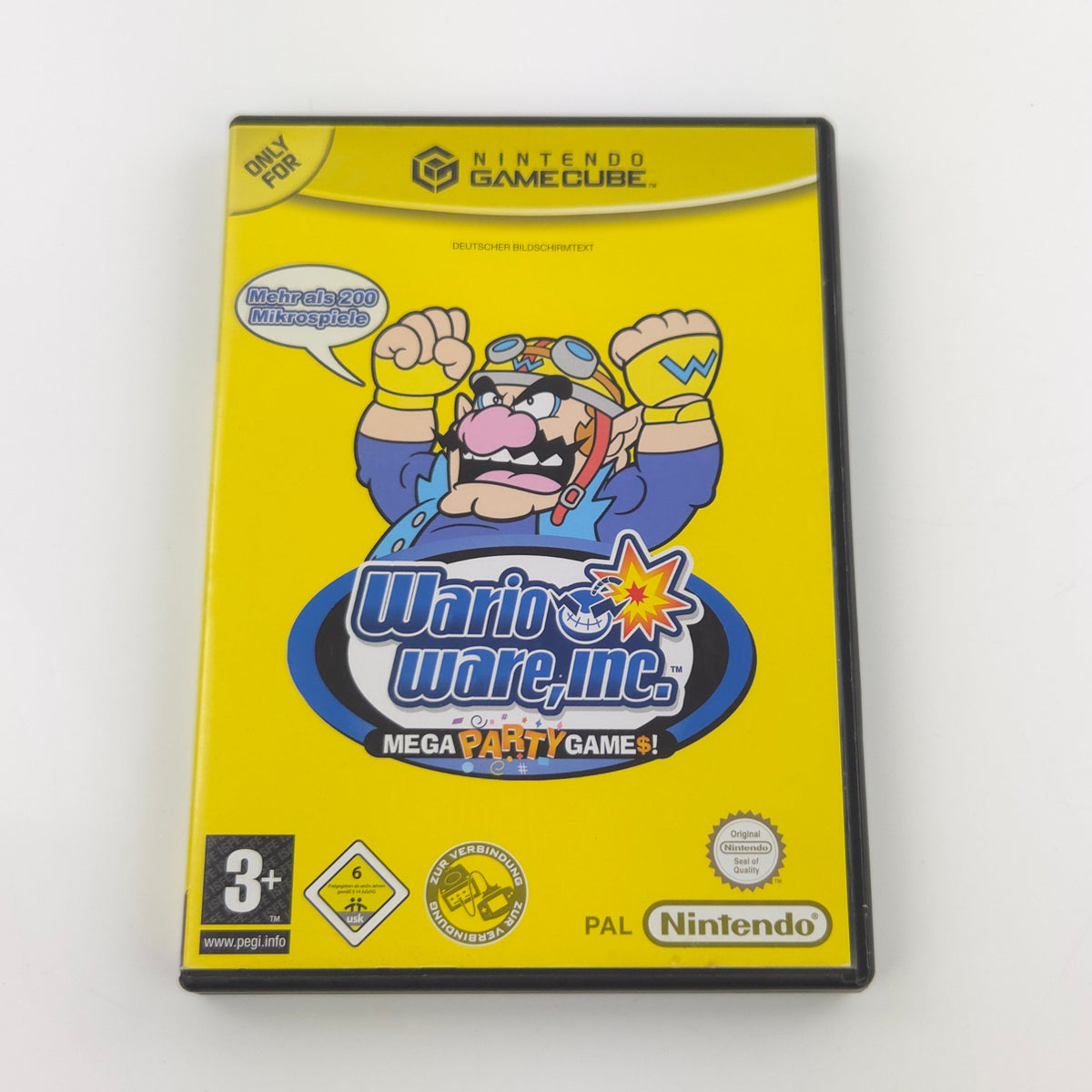 Nintendo Gamecube Spiel – Wario Ware Inc Mega Party Games OVP