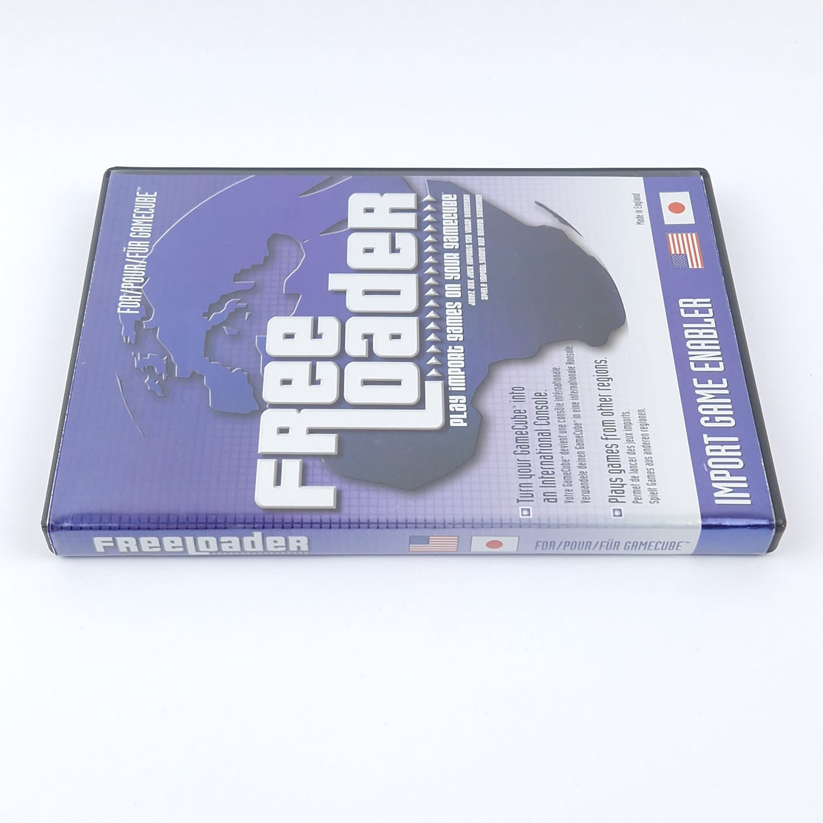 Nintendo Gamecube Zubehör: Free Loader Play Import Games - OVP Anleitung PAL
