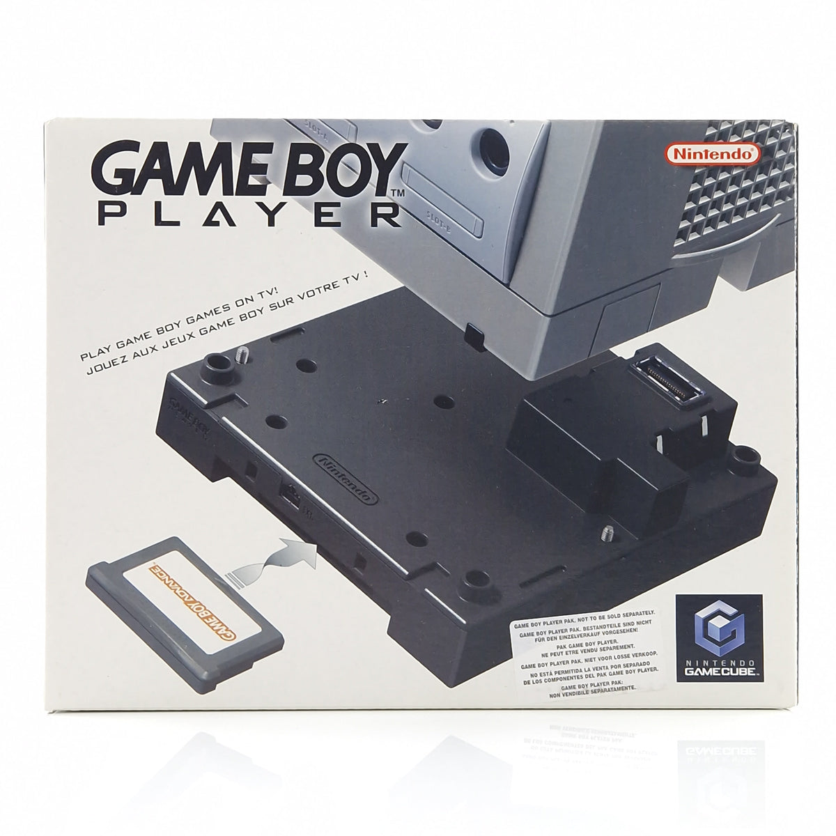 Nintendo Gamecube Zubehör – Game Boy Player Adapter OVP PAL