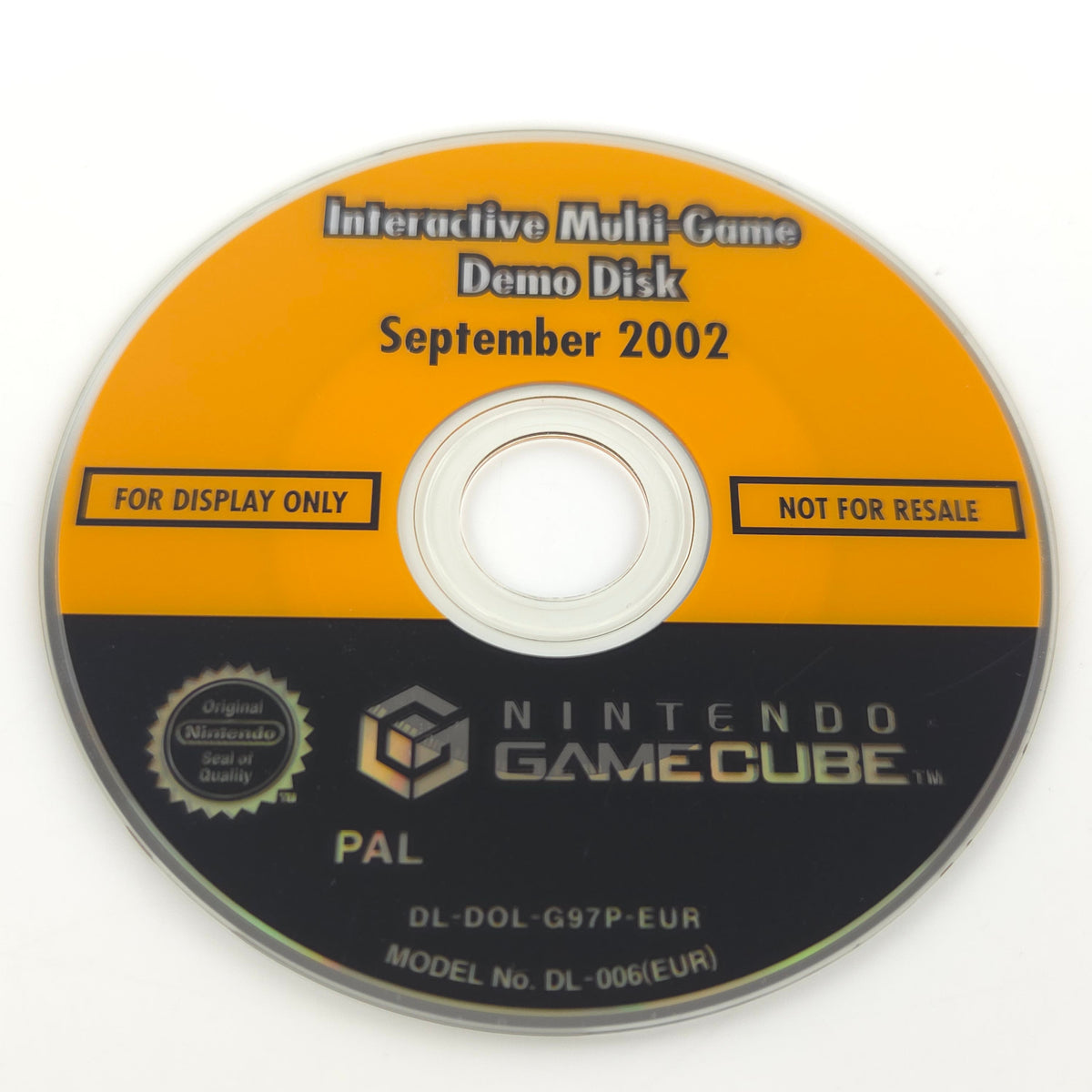 Nintendo GameCube Zubehör – Demo Disk September 2002