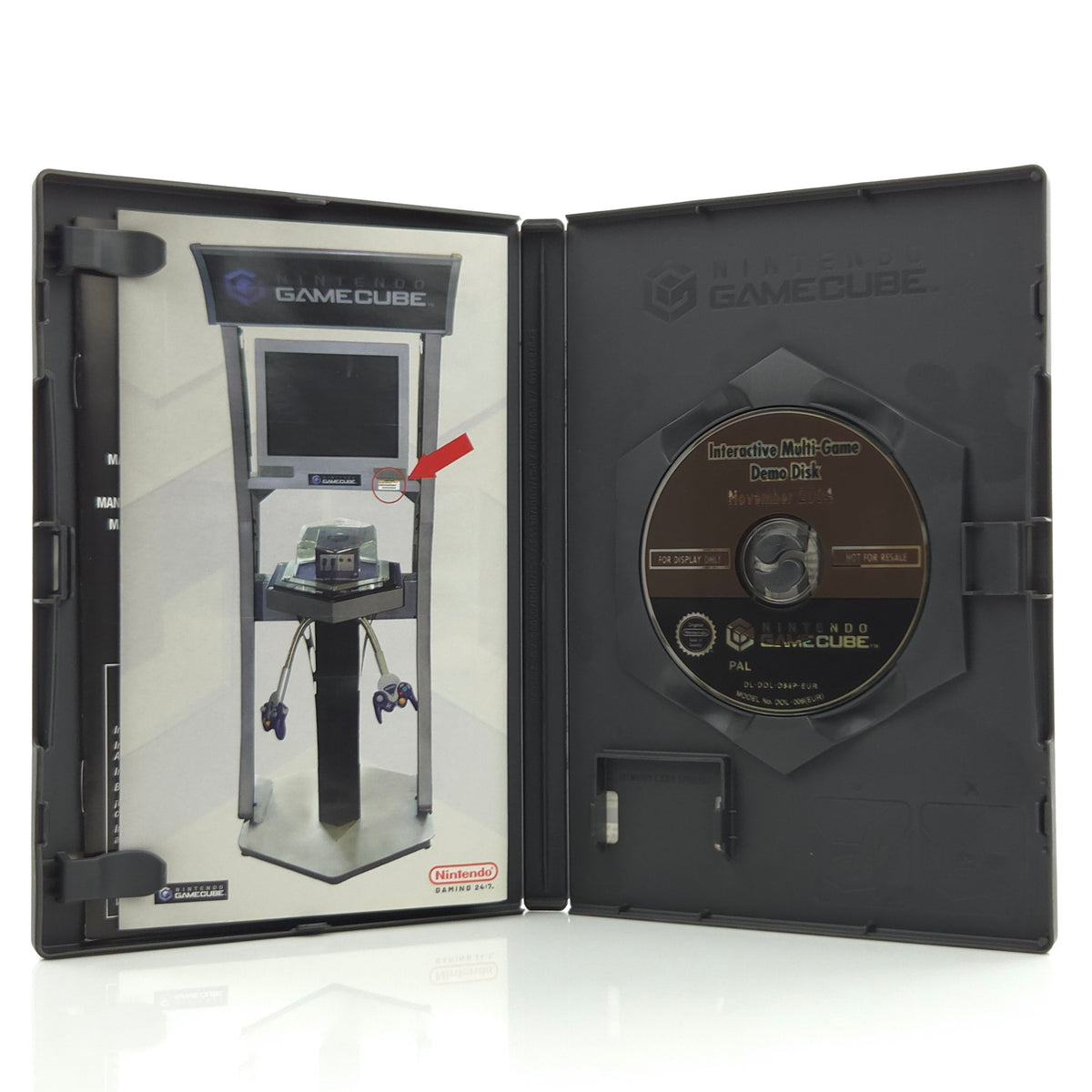 Nintendo GameCube Zubehör – Interactive Multi-Game Demo Disk OVP