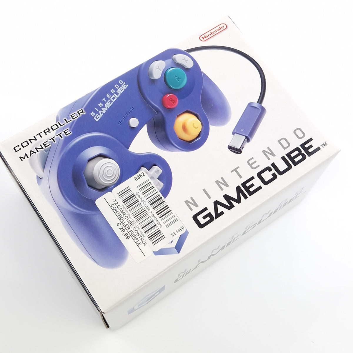 Nintendo Gamecube Zubehör – Original Lila Controller Neu OVP