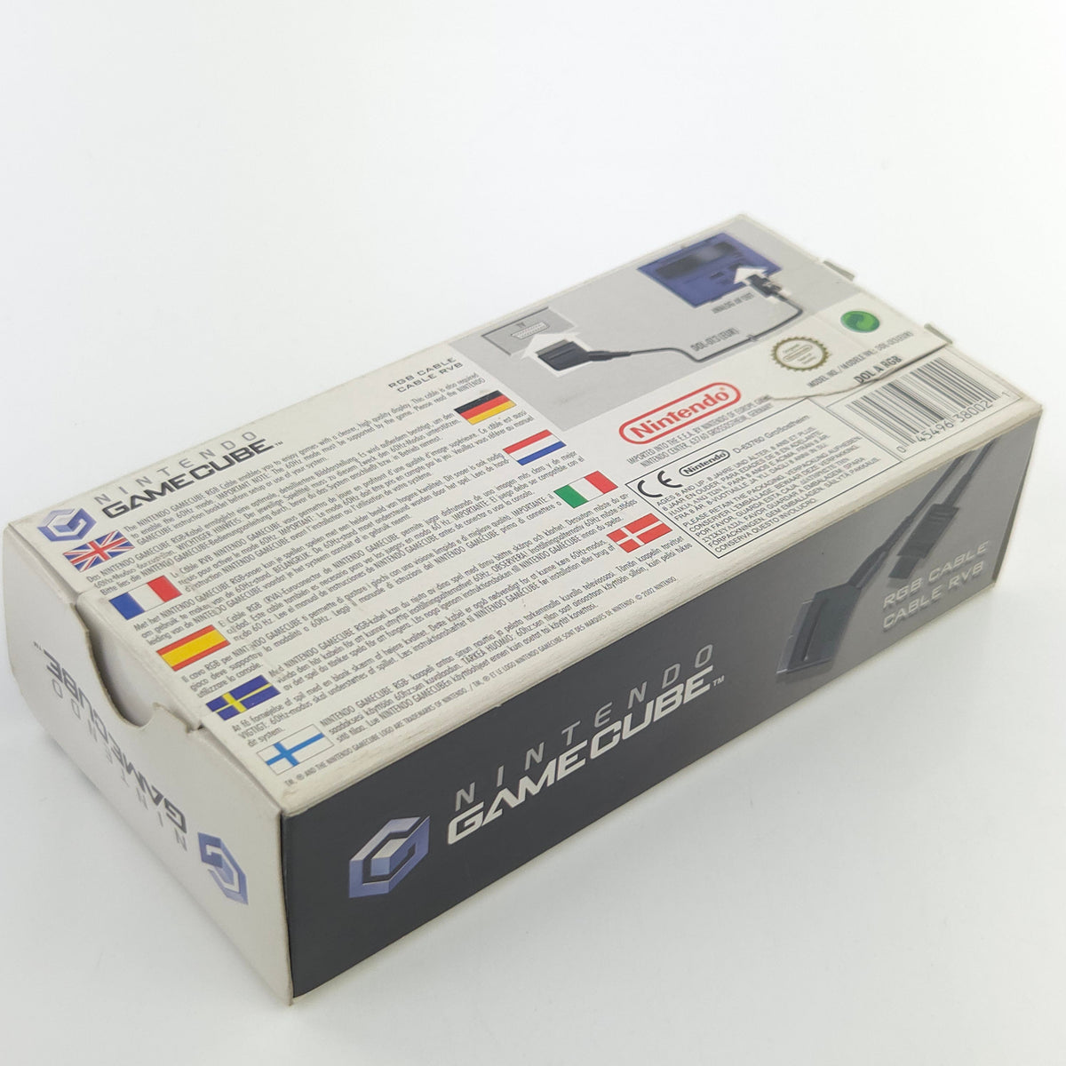 Nintendo Gamecube Zubehör – Original RGB Kabel OVP