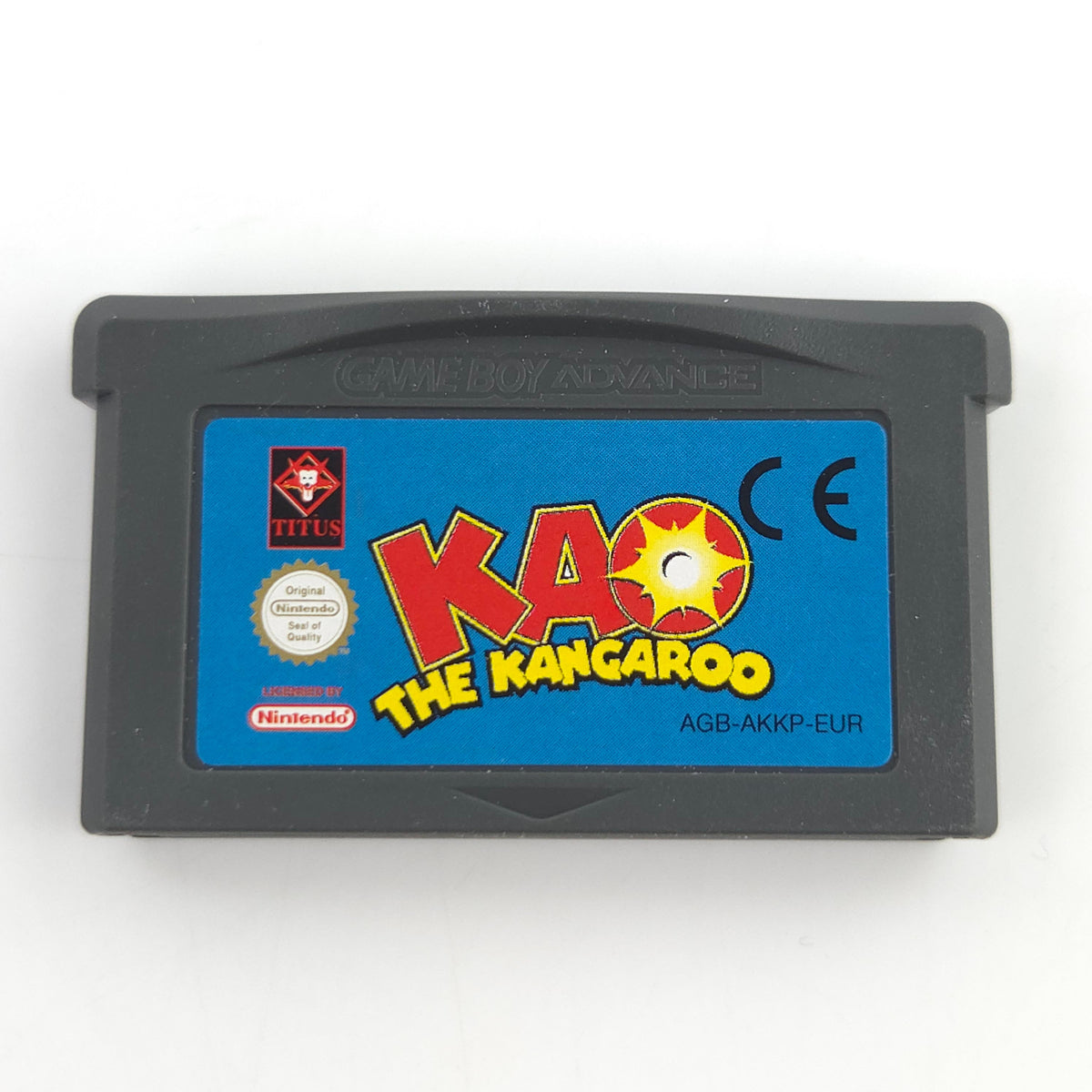 Game Boy Advance Spiel KAO The Kangaroo Modul PAL EUR